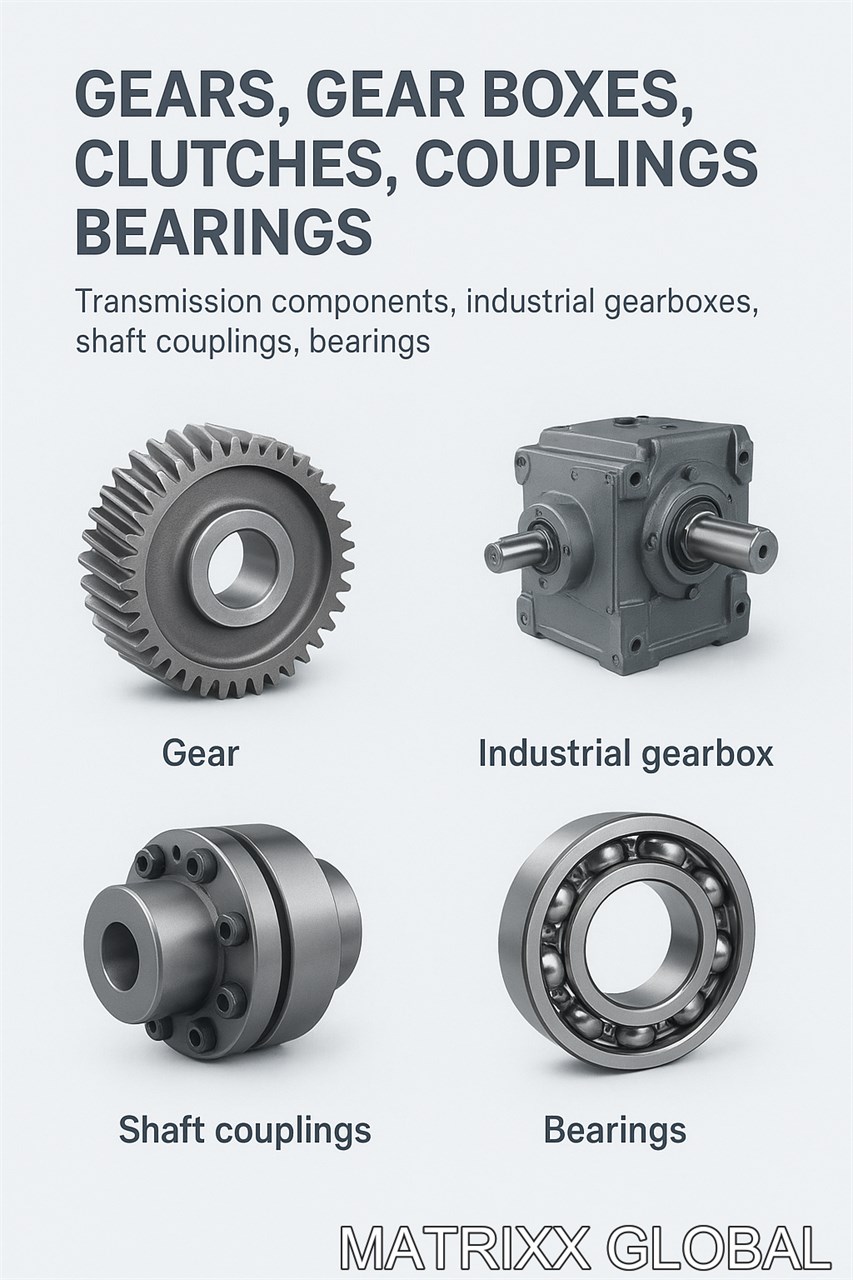 Mechanical power transmission components